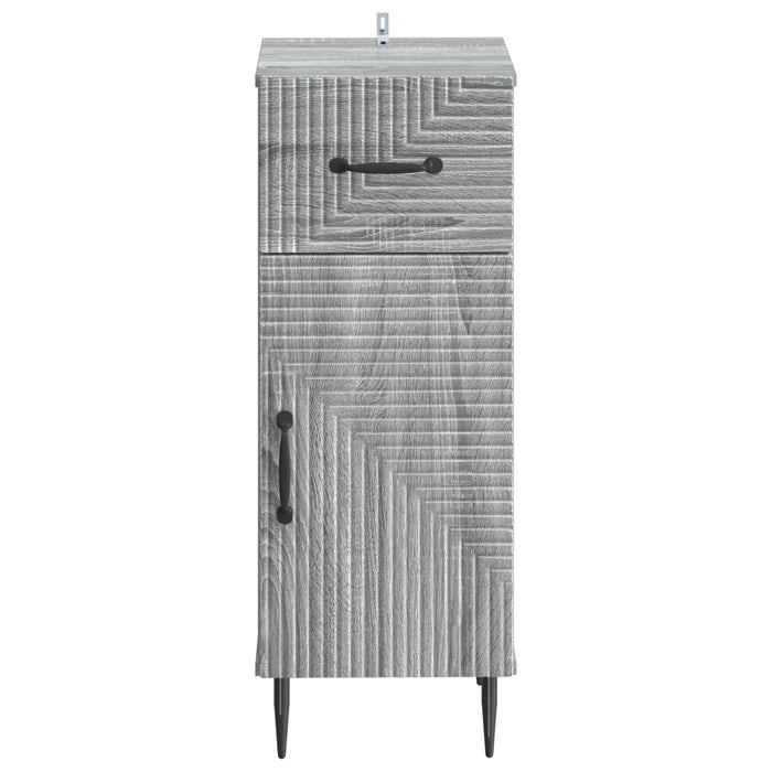 Dulap de Depozitare pentru Baie HAARLEM Sonoma gri WALTI