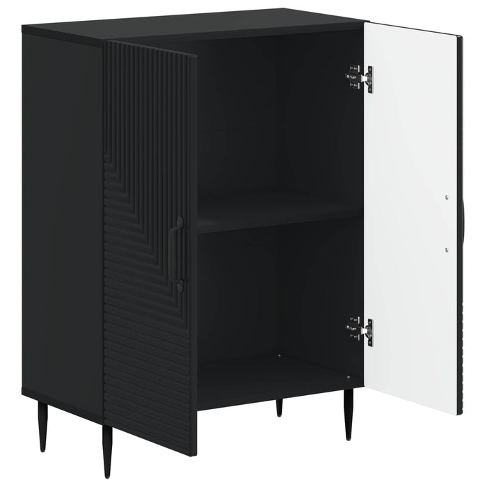 Dulap de Depozitare pentru Baie HAARLEM Negru 59,5 x 31 x 80 cm WALTI