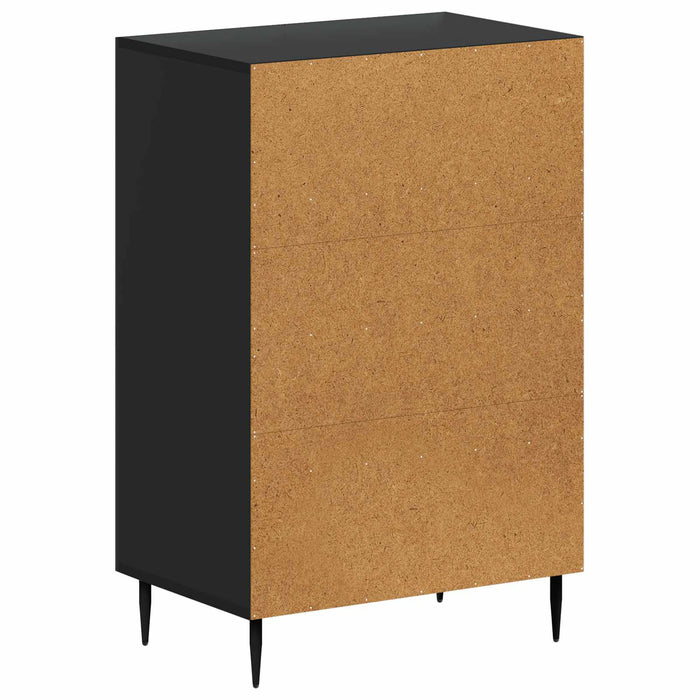 Dulap de Depozitare pentru Baie HAARLEM Negru 59,5 x 31 x 80 cm WALTI