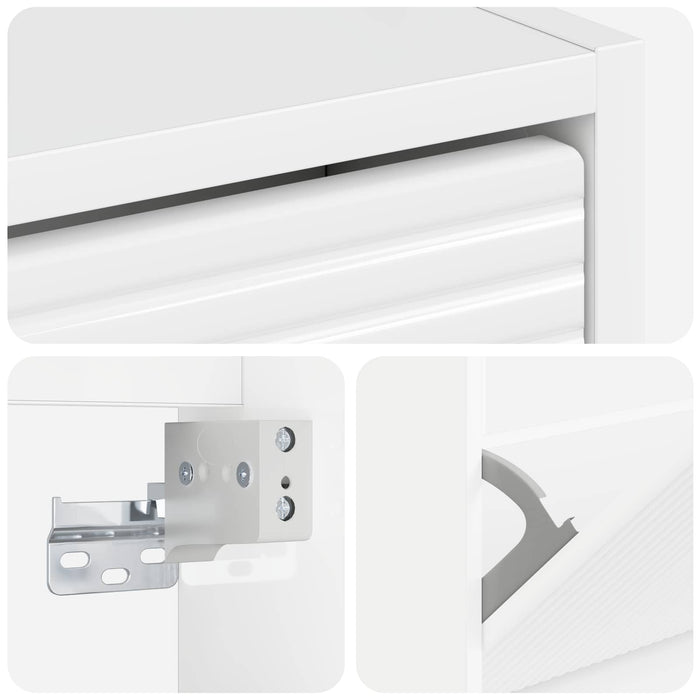 Dulap pentru pantofi montat pe perete HAARLEM 71 x 17 x 43 cm WALTI