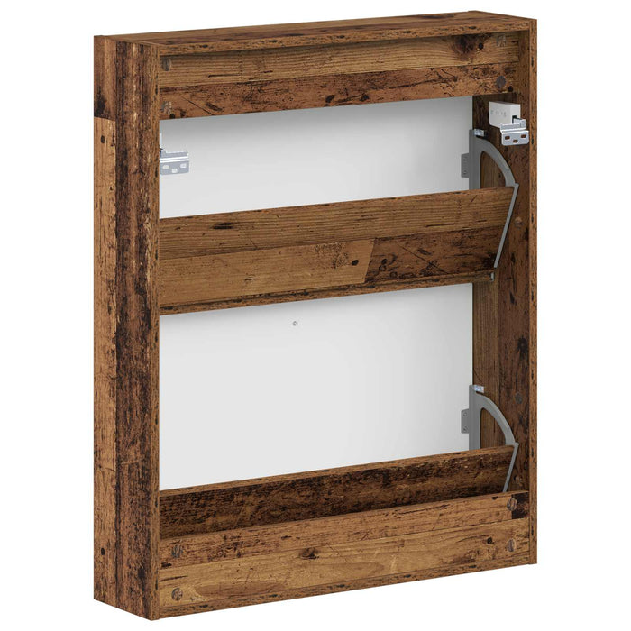 Dulap pentru pantofi montat pe perete HAARLEM 71 x 17 x 86 cm WALTI
