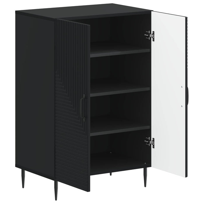 Dulap pentru pantofi HAARLEM 59,5 x 39,5 x 89,5 cm Negru WALTI