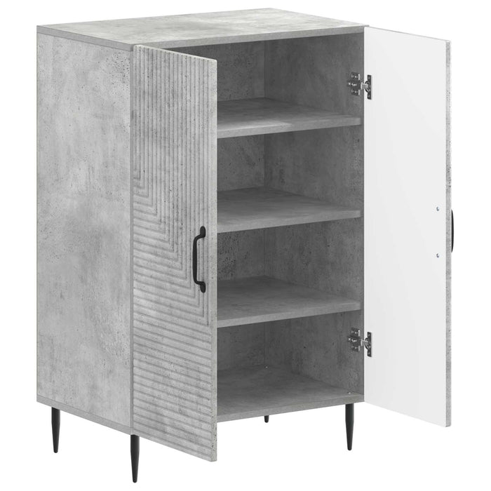 Dulap pentru pantofi HAARLEM 59,5 x 39,5 x 89,5 cm Gri Beton WALTI