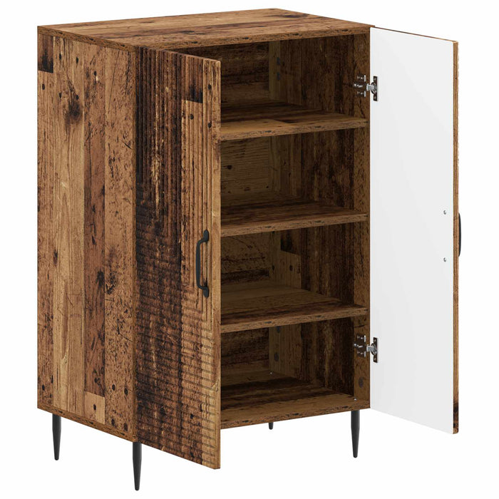 Dulap pentru pantofi HAARLEM 59,5 x 39,5 x 89,5 cm Lemn vechi WALTI