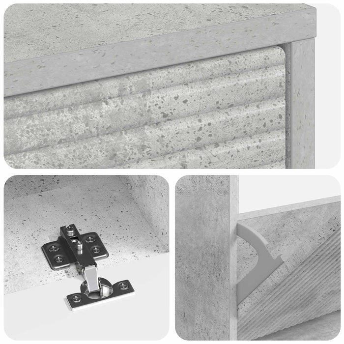 Dulap pentru pantofi HAARLEM 78 x 24 x 103 cm Lemn prelucrat WALTI
