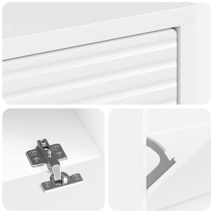 Dulap pentru pantofi HAARLEM 78 x 24 x 103 cm Lemn prelucrat WALTI