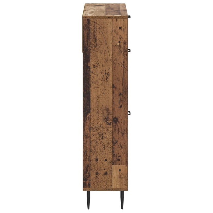 Dulap pentru pantofi HAARLEM 78 x 24 x 103 cm Lemn prelucrat WALTI