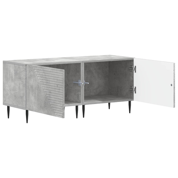 Cabinet TV Gri Beton Lemn prelucrat WALTI