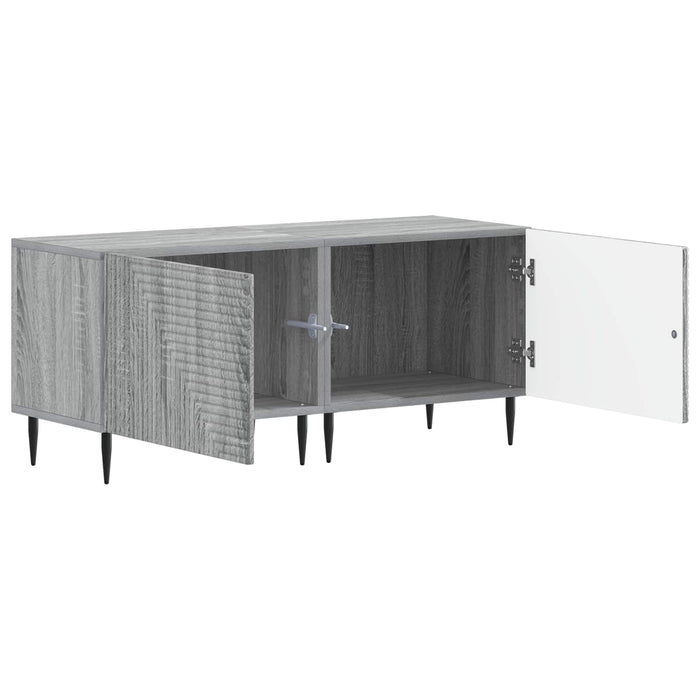 Cabinet TV Sonoma gri Lemn prelucrat WALTI