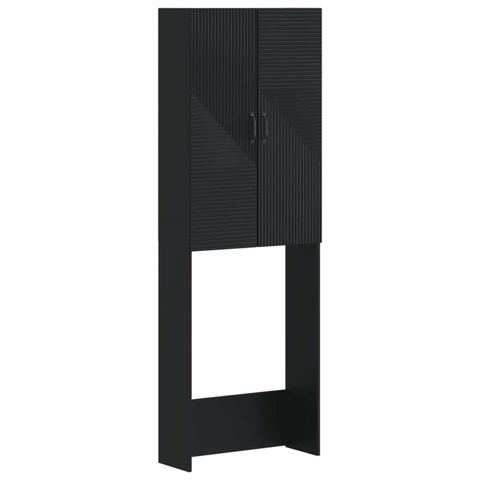 Dulap pentru toaletă HAARLEM Negru 66 x 25,5 x 190 cm WALTI