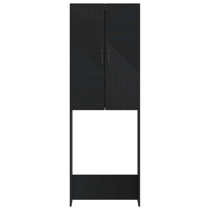 Dulap pentru toaletă HAARLEM Negru 66 x 25,5 x 190 cm WALTI