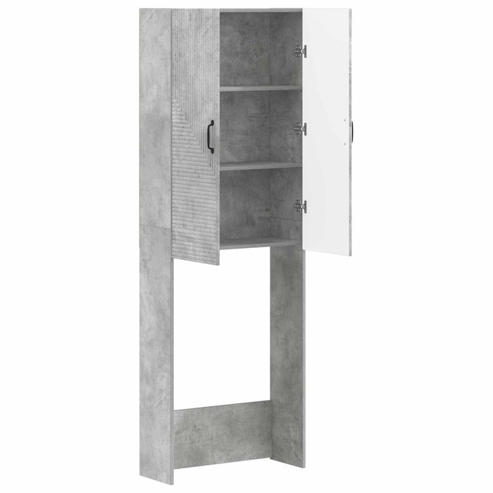 Dulap pentru toaletă HAARLEM Gri Beton 66 x 25,5 x 190 cm WALTI