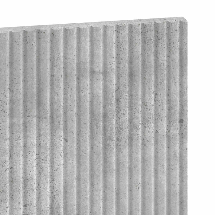 Tăblie montată pe perete HAARLEM Gri Beton Lemn prelucrat WALTI