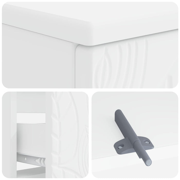 Dulap pentru Chiuveta de Baie DELFT Alb 82 x 41 x 59 cm - WALTI WALTI