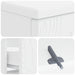 Dulap pentru Chiuveta de Baie DELFT Alb 82 x 41 x 59 cm - WALTI WALTI