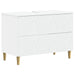 Dulap pentru Chiuveta de Baie DELFT Alb 82 x 41 x 59 cm - WALTI WALTI