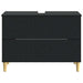 Dulap pentru Chiuveta de Baie DELFT Negru 82 x 41 x 59 cm - WALTI WALTI
