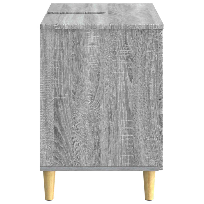 Dulap pentru Chiuveta de Baie DELFT Sonoma gri 82 x 41 x 59 cm - WALTI WALTI