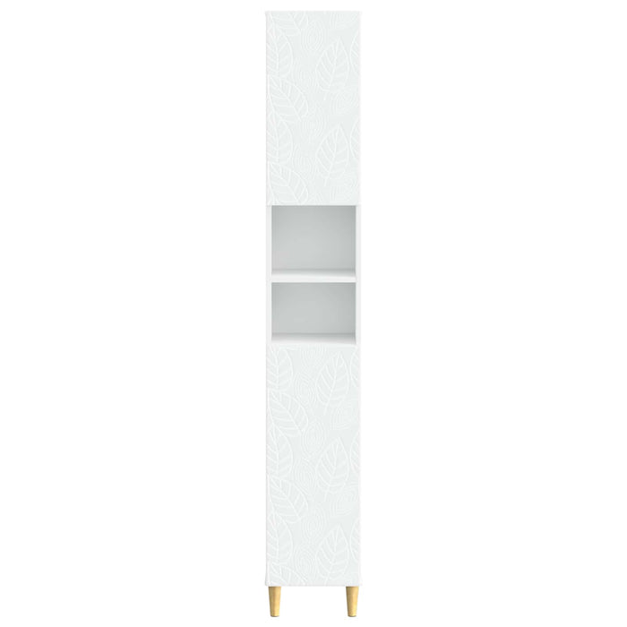 Cabinet de Baie cu Raft Deschis DELFT Alb 30 x 31 x 190 cm WALTI