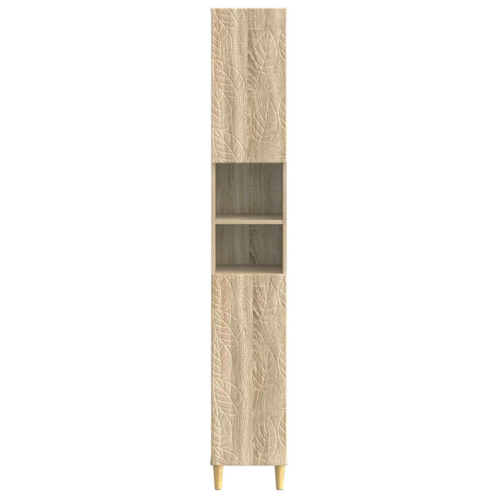Cabinet de Baie cu Raft Deschis DELFT Stejar Sonoma WALTI