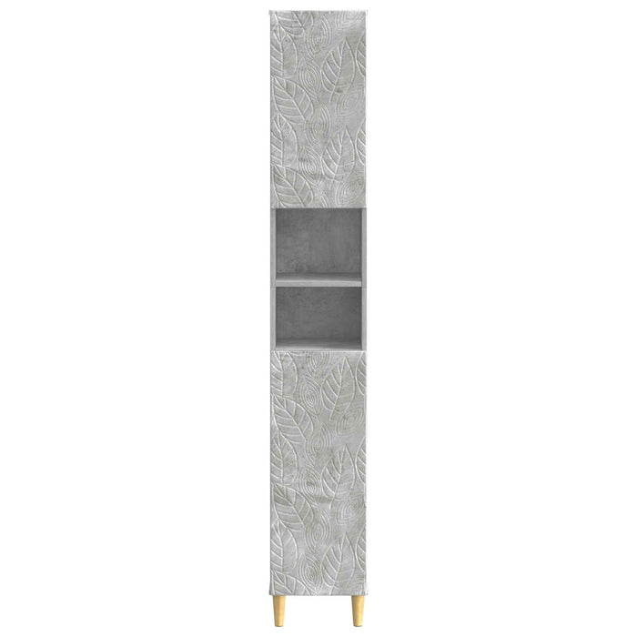Cabinet de Baie cu Raft Deschis DELFT Gri Beton WALTI