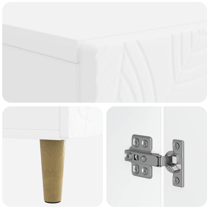 Dulap de Depozitare pentru Baie DELFT Alb 30 x 31 x 80 cm WALTI