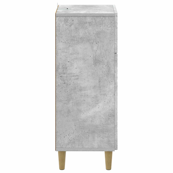Dulap de Depozitare pentru Baie DELFT Gri Beton 30 x 31 x 80 cm WALTI