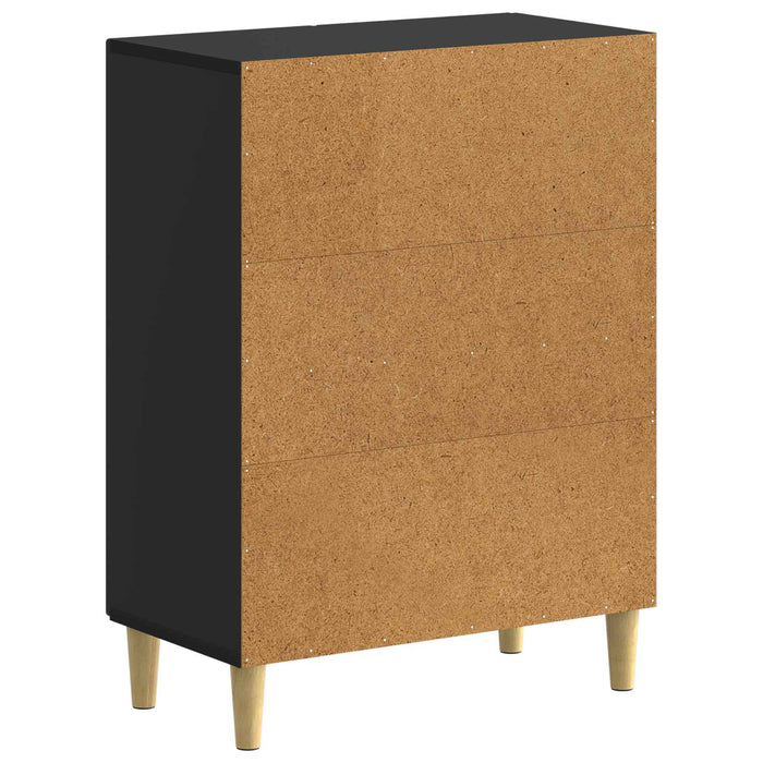 Dulap de Depozitare pentru Baie DELFT Negru 59,5 x 31 x 80 cm WALTI