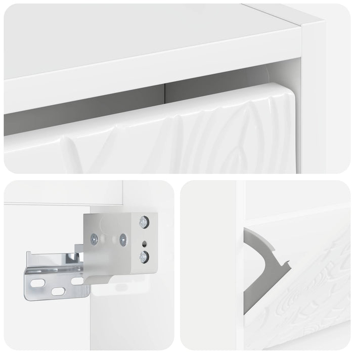 Dulap pentru pantofi montat pe perete DELFT 71 x 17 x 43 cm WALTI