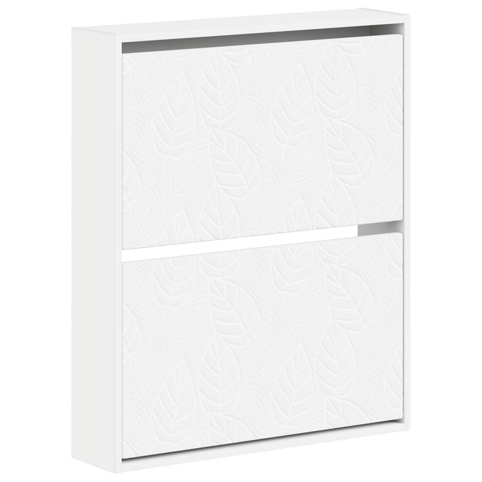 Dulap pentru pantofi montat pe perete DELFT 71 x 17 x 86 cm Alb WALTI