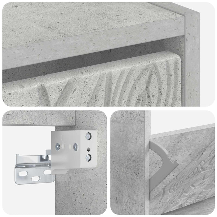 Dulap pentru pantofi montat pe perete DELFT 71 x 17 x 86 cm WALTI