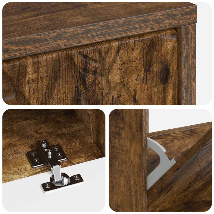 Dulap pentru pantofi DELFT 78 x 24 x 103 cm Lemn prelucrat WALTI