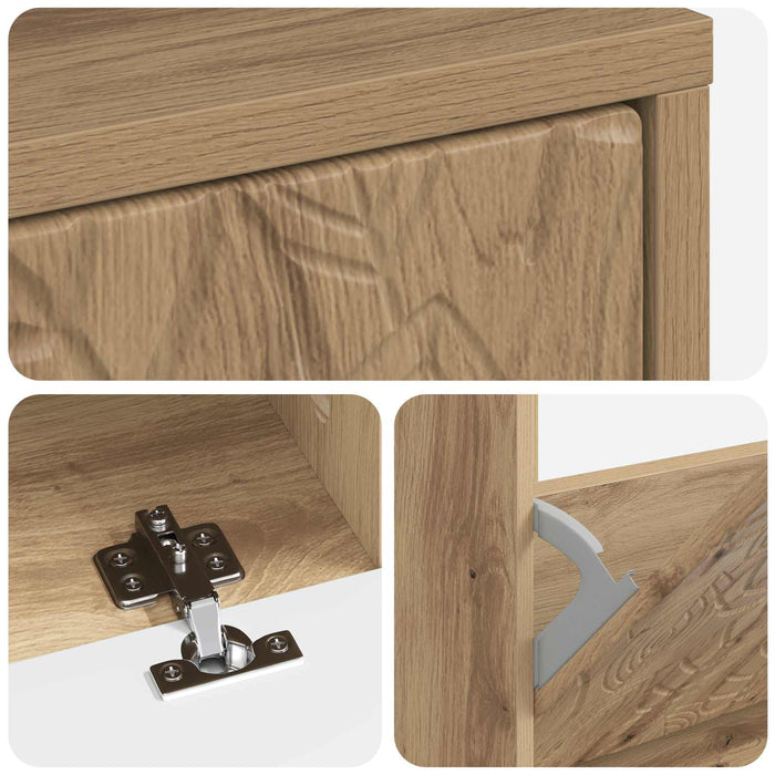 Dulap pentru pantofi DELFT 78 x 24 x 103 cm Lemn prelucrat WALTI