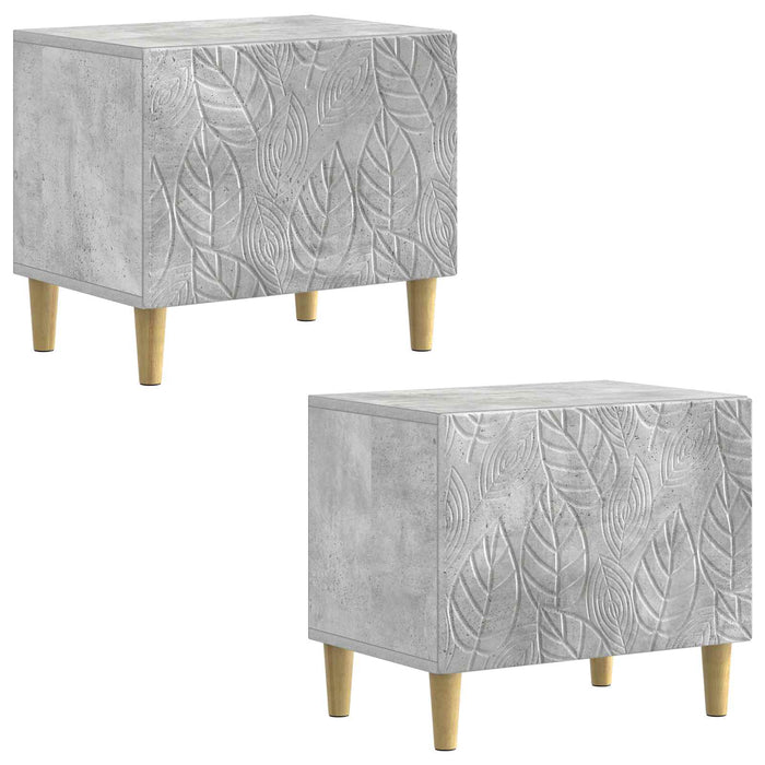 Cabinet TV Gri Beton Lemn prelucrat WALTI