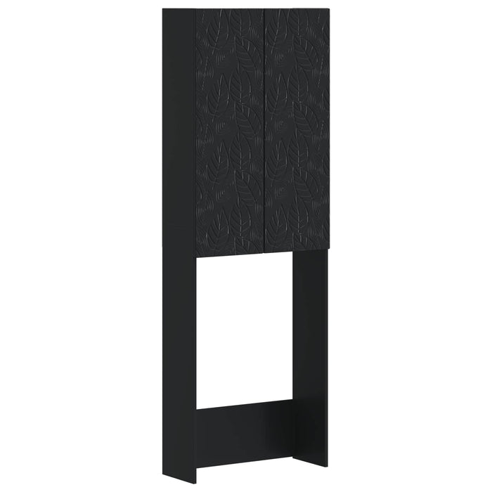 Dulap pentru toaletă DELFT Negru 66 x 25,5 x 190 cm WALTI