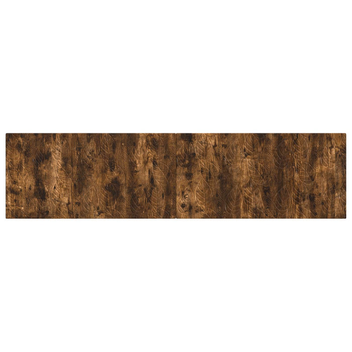 Tăblie montată pe perete DELFT Stejar fumuriu Lemn prelucrat - WALTI WALTI