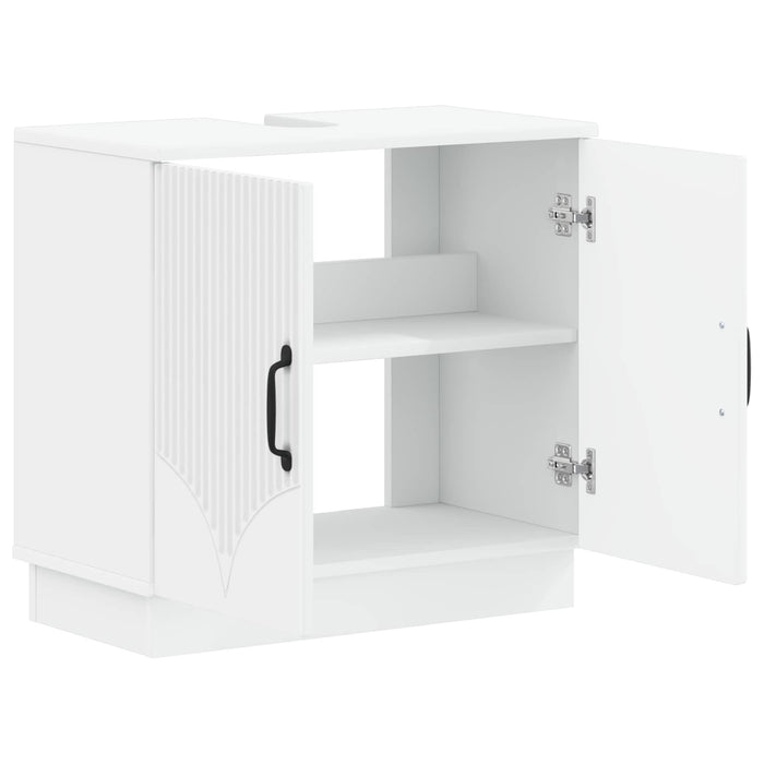 Dulap pentru Chiuveta de Baie HOORN Alb 59,5 x 31,5 x 56 cm - WALTI WALTI