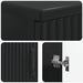 Dulap pentru Chiuveta de Baie HOORN Negru 59,5 x 31,5 x 56 cm - WALTI WALTI