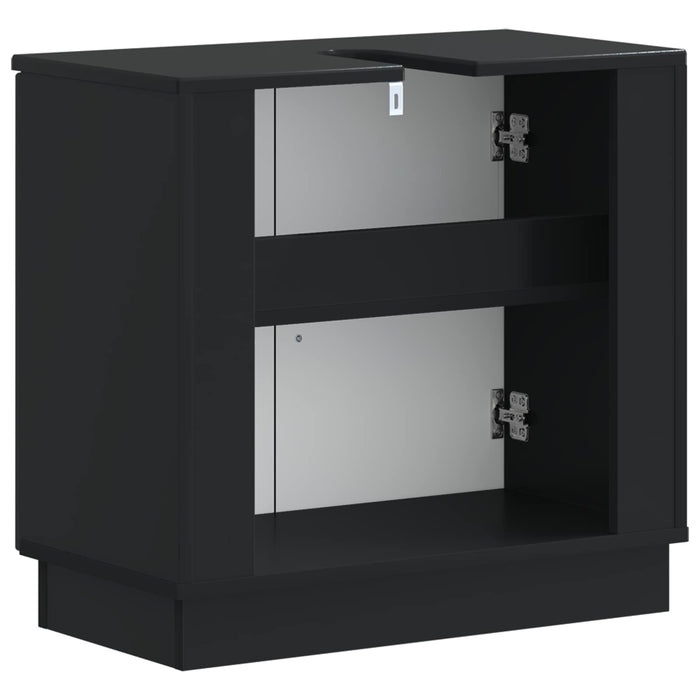 Dulap pentru Chiuveta de Baie HOORN Negru 59,5 x 31,5 x 56 cm - WALTI WALTI