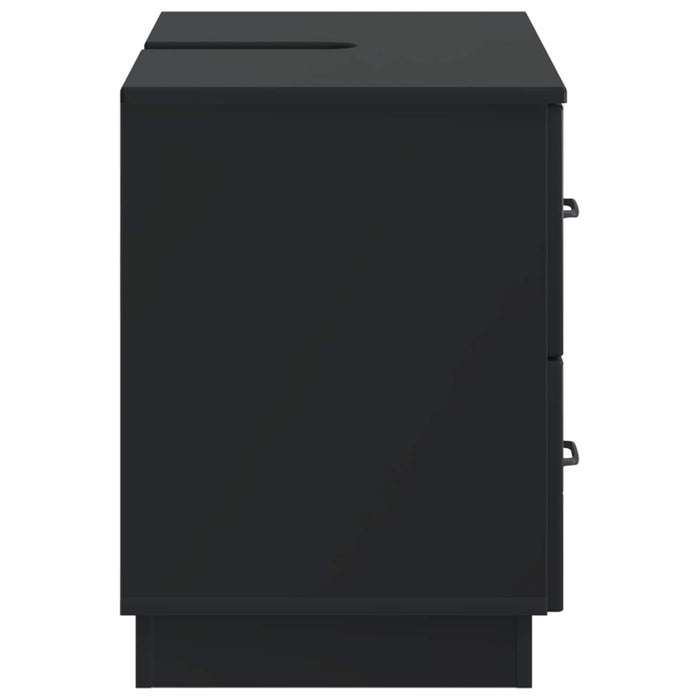 Dulap pentru Chiuveta de Baie HOORN Negru 82 x 41 x 56 cm WALTI