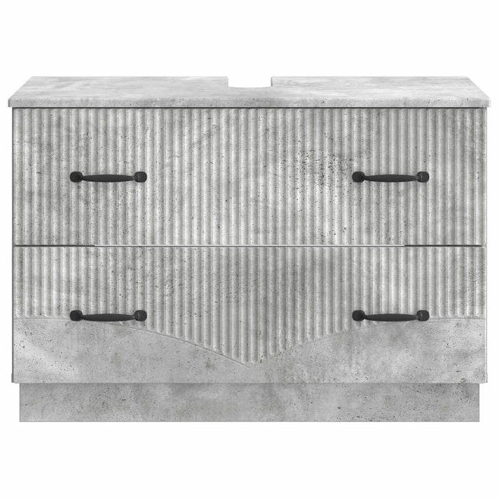 Dulap pentru Chiuveta de Baie HOORN Gri Beton 82 x 41 x 56 cm WALTI