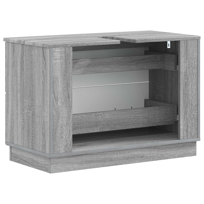 Dulap pentru Chiuveta de Baie HOORN Sonoma gri 82 x 41 x 56 cm WALTI