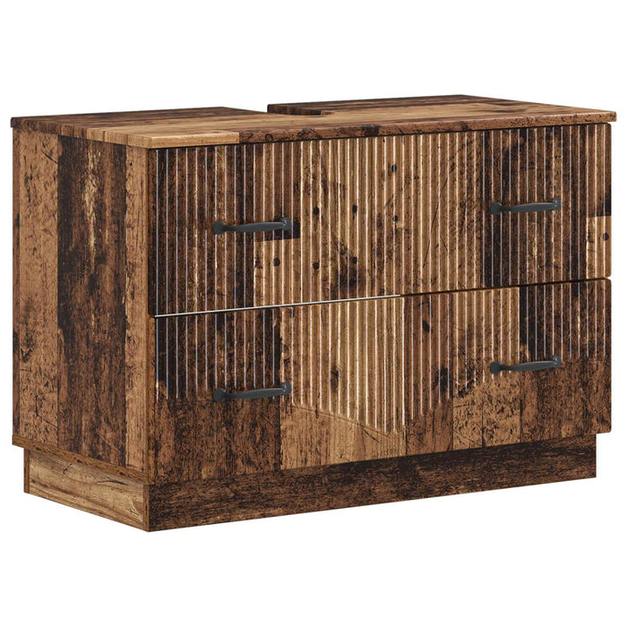 Dulap pentru Chiuveta de Baie HOORN Lemn vechi 82 x 41 x 56 cm WALTI