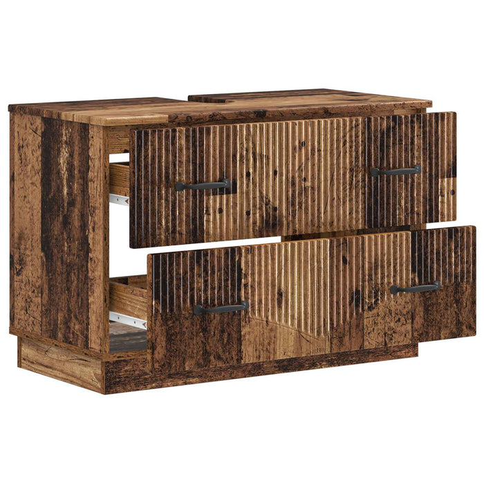 Dulap pentru Chiuveta de Baie HOORN Lemn vechi 82 x 41 x 56 cm WALTI