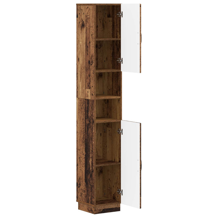 Cabinet de Baie cu Raft Deschis HOORN Lemn vechi WALTI