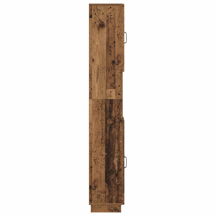 Cabinet de Baie cu Raft Deschis HOORN Lemn vechi WALTI