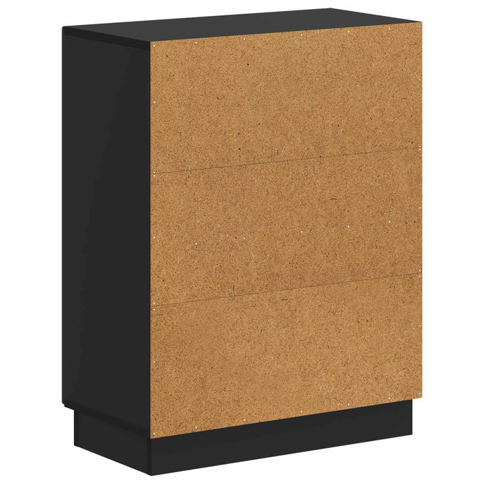 Dulap de Depozitare pentru Baie HOORN Negru 59,5 x 31 x 77 cm WALTI