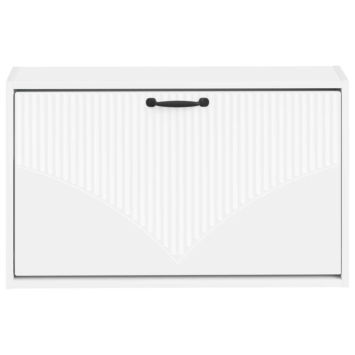 Dulap pentru pantofi montat pe perete HOORN 71 x 17 x 43 cm Alb WALTI