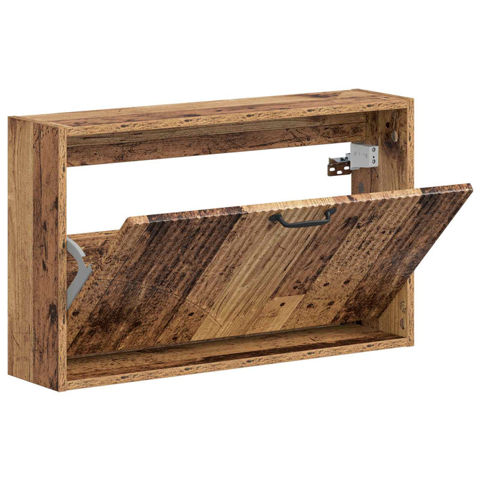 Dulap pentru pantofi montat pe perete HOORN 71 x 17 x 43 cm WALTI