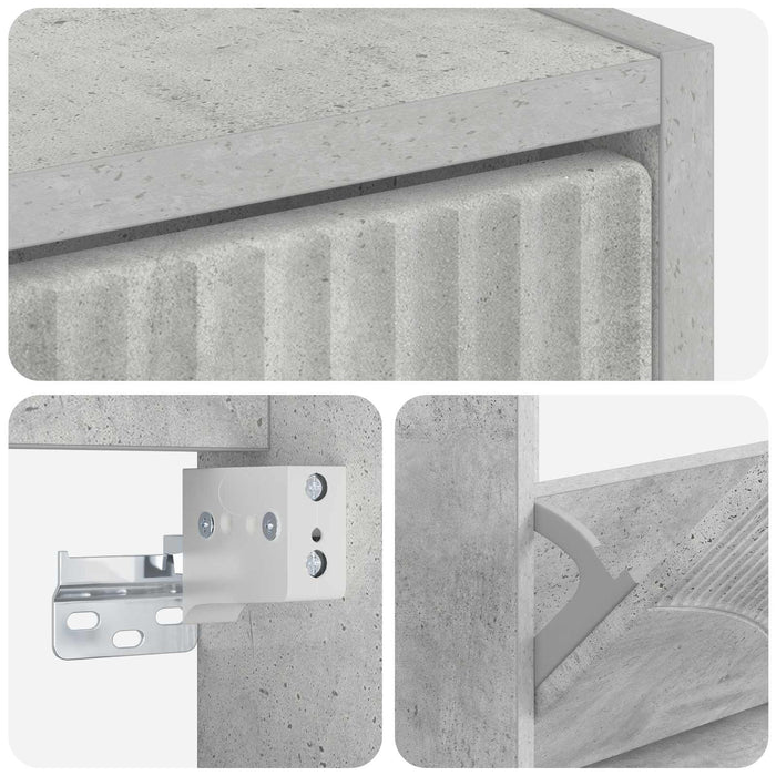 Dulap pentru pantofi montat pe perete HOORN 71 x 17 x 86 cm WALTI